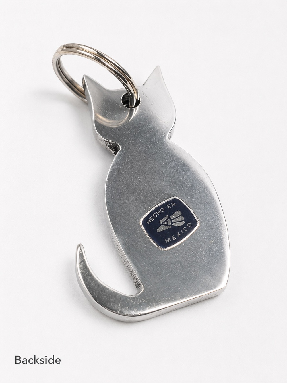 Cat Metal Keychain - Picture 2 of 5